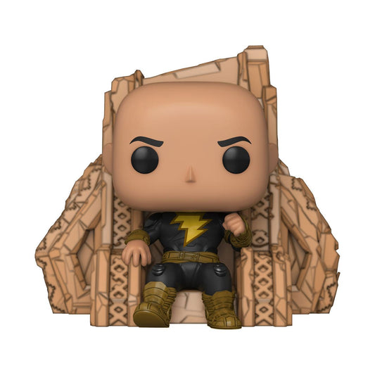 Black Adam POP Deluxe Figur Black Adam on Throne 9 cm