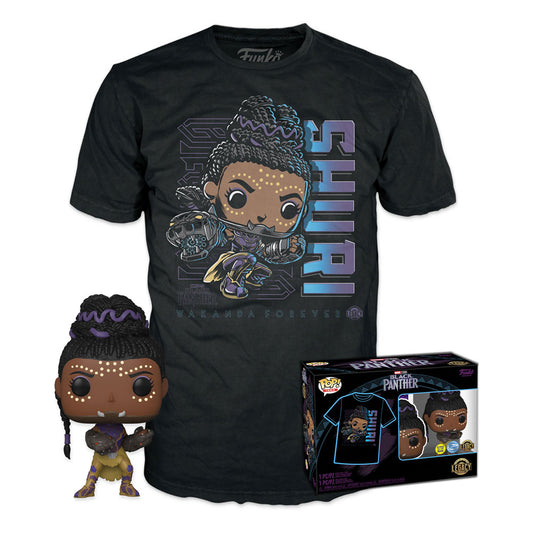 Black Panther Legacy POP! & Tee Box Shuri Size M