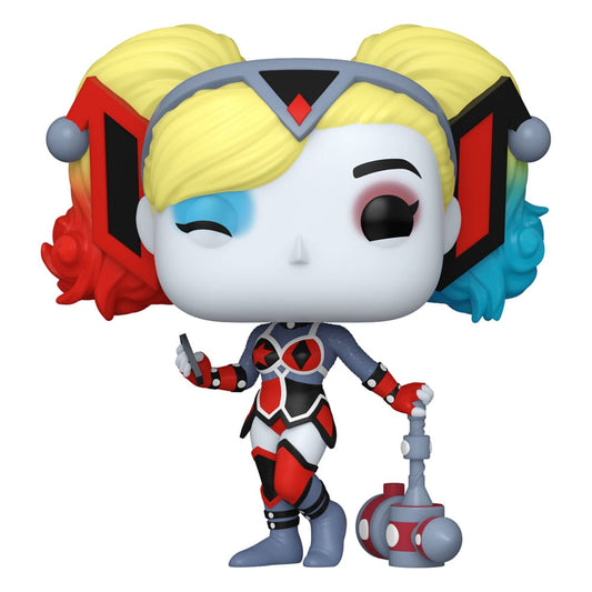 DC Comics: Harley Quinn Takeover POP Heroes Figur Harley (Opokolips) 9 cm