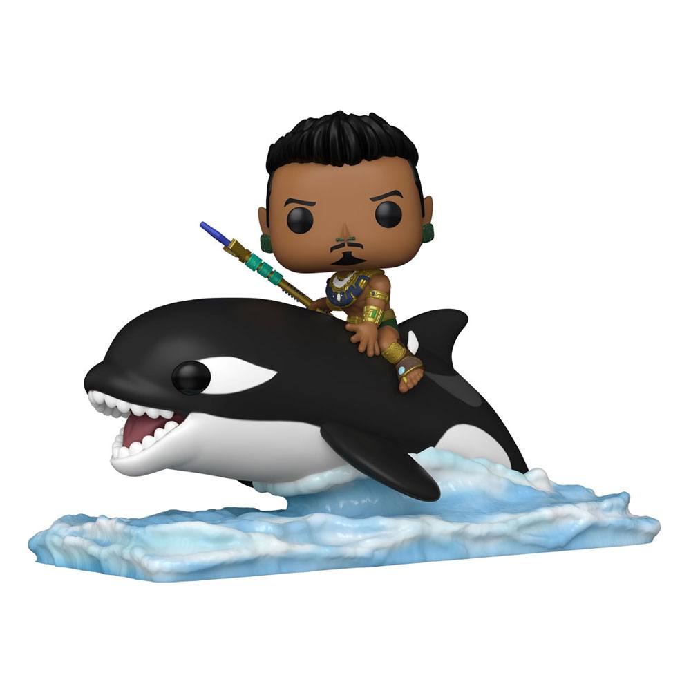 Black Panther: Wakanda Forever POP Rides Super Deluxe Figur Namor with Orca 15 cm