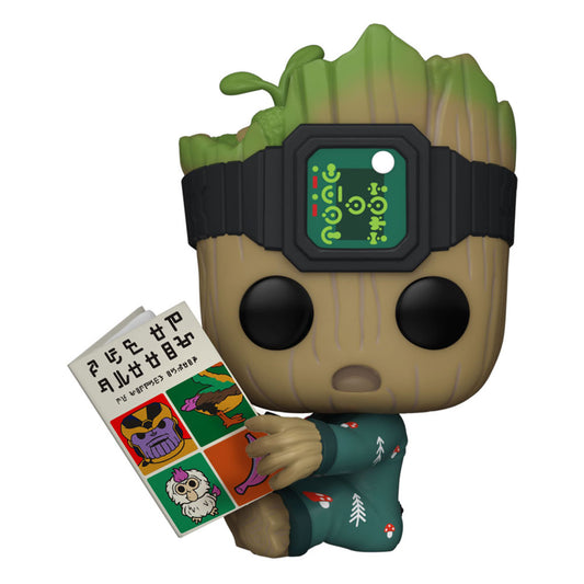 I Am Groot POP Figur Groot PJs w/book 9 cm