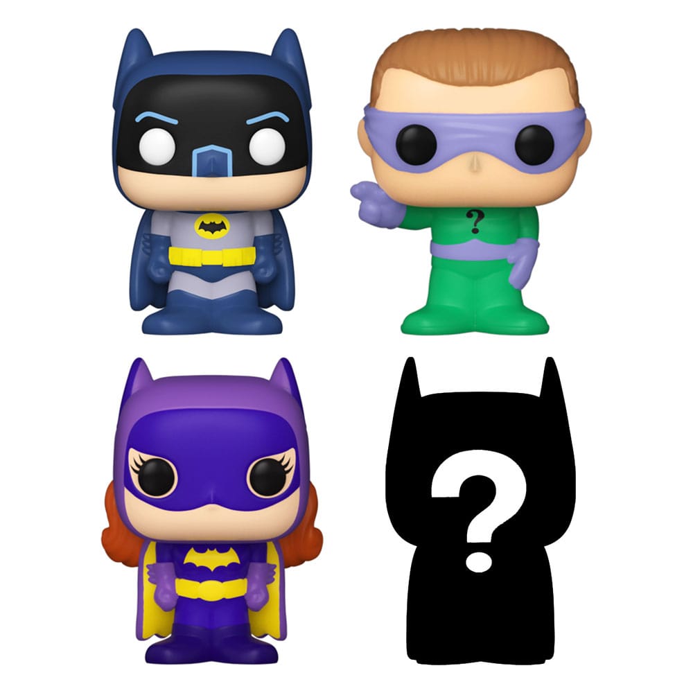 DC Bitty POP Figur 4-Pack Batman Adam West 2