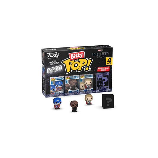 Marvel Bitty POP Figur 4-Pack Captain America 2