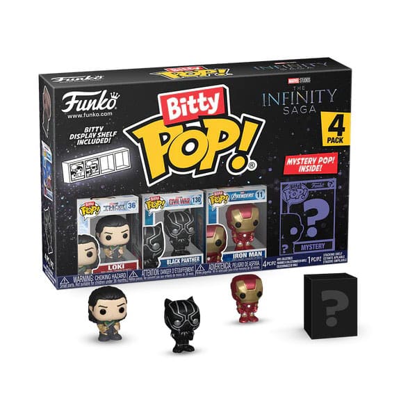 Marvel Bitty POP Figur 4-Pack Thor 2