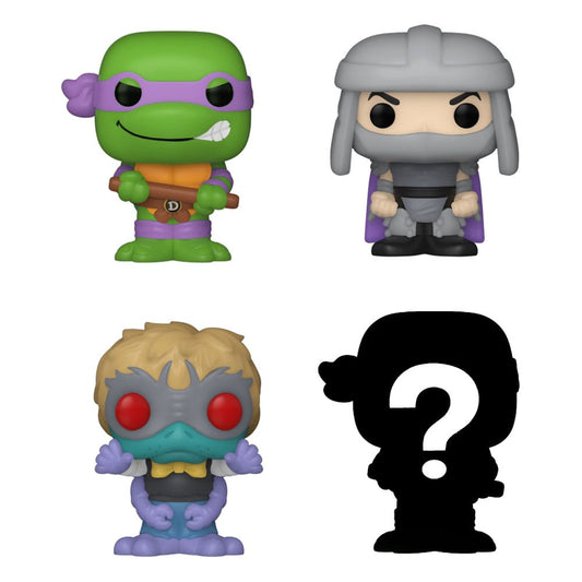 Teenage Mutant Ninja Turtles Bitty POP Figur 4-Pack Donatello 2,5 cm