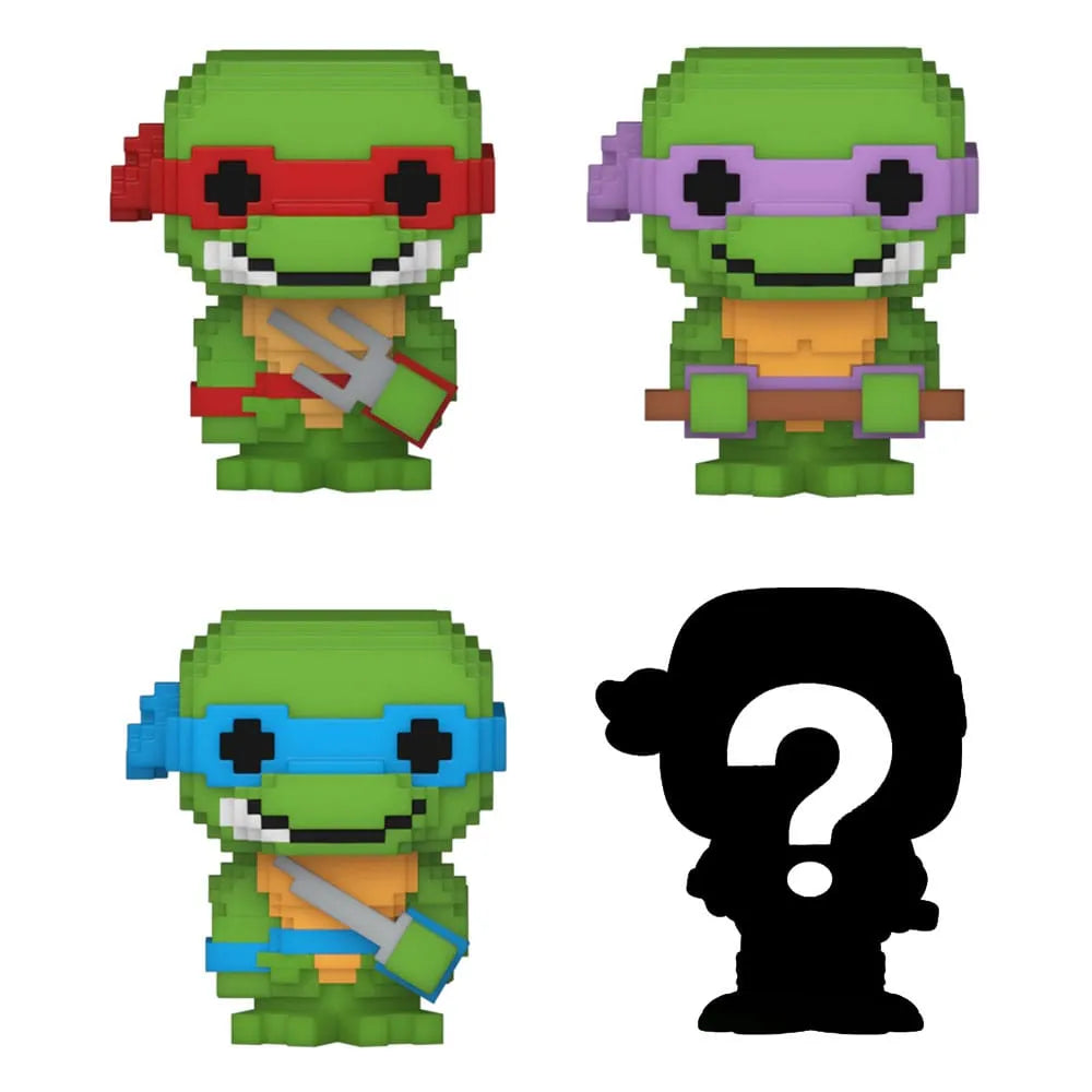 Teenage Mutant Ninja Turtles Bitty POP Figur 4-Pack 8-Bit 2