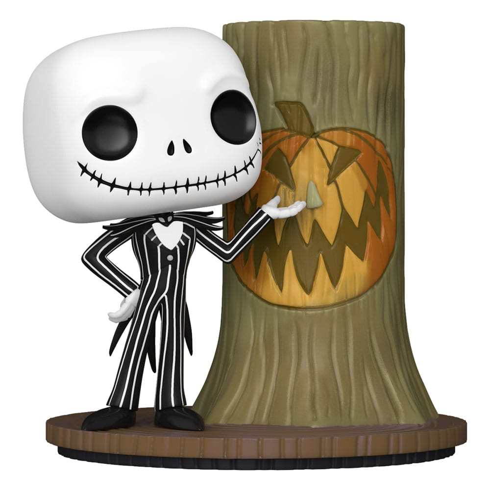 Nightmare before Christmas 30th POP Deluxe Figur Jack w/H.Town Door 9 cm