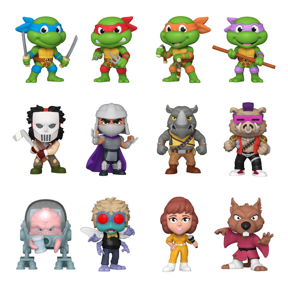 Teenage Mutant Ninja Turtles Mystery Mini Figures 5 cm Display (12)