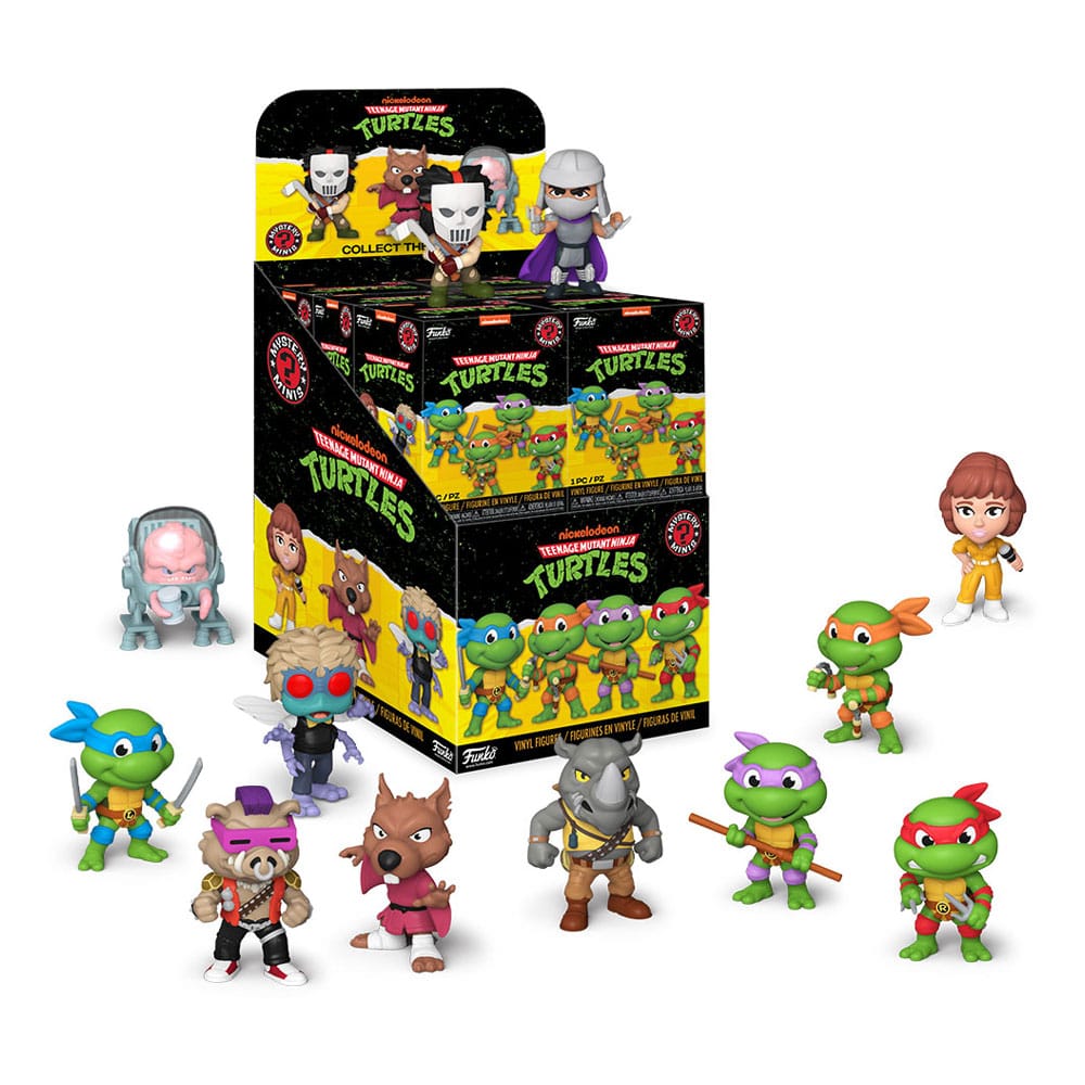 Teenage Mutant Ninja Turtles Mystery Mini Figures 5 cm Display (12 stycken)