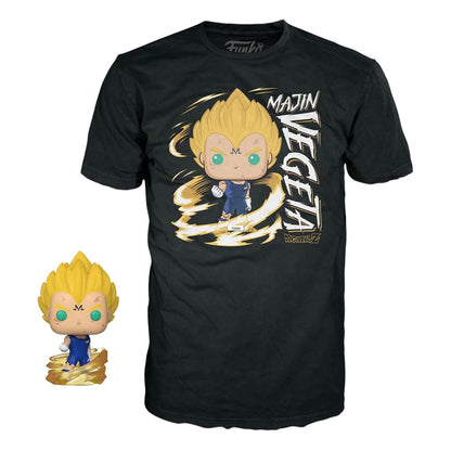 From Funko's new 'POP! & Tee' line comes this cool set of a high quality t-shirt and an exclusive POP! vinyl figure (9 cm tall) only available in the set.

Available in various sizes (please specify when ordering).