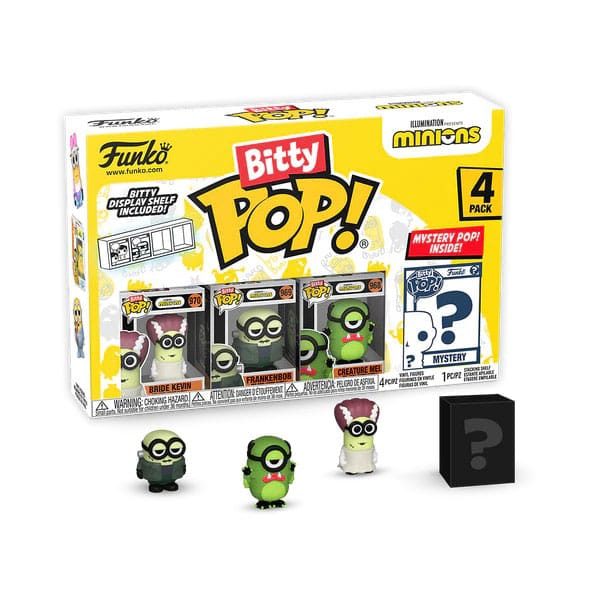 Minions Bitty POP Figur 4-Pack Frankenbob 2,5 cm