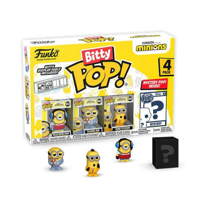 Minions Bitty POP! Vinyl Figure 4-Pack Roller Skating Stuart 2