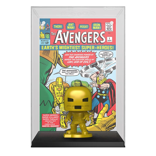 Marvel POP Comic Cover Figur Avengers #1 9 cm