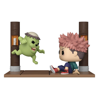 Jujutsu Kaisen POP Moments Figurs Itadori & CRSD Docka 9 cm