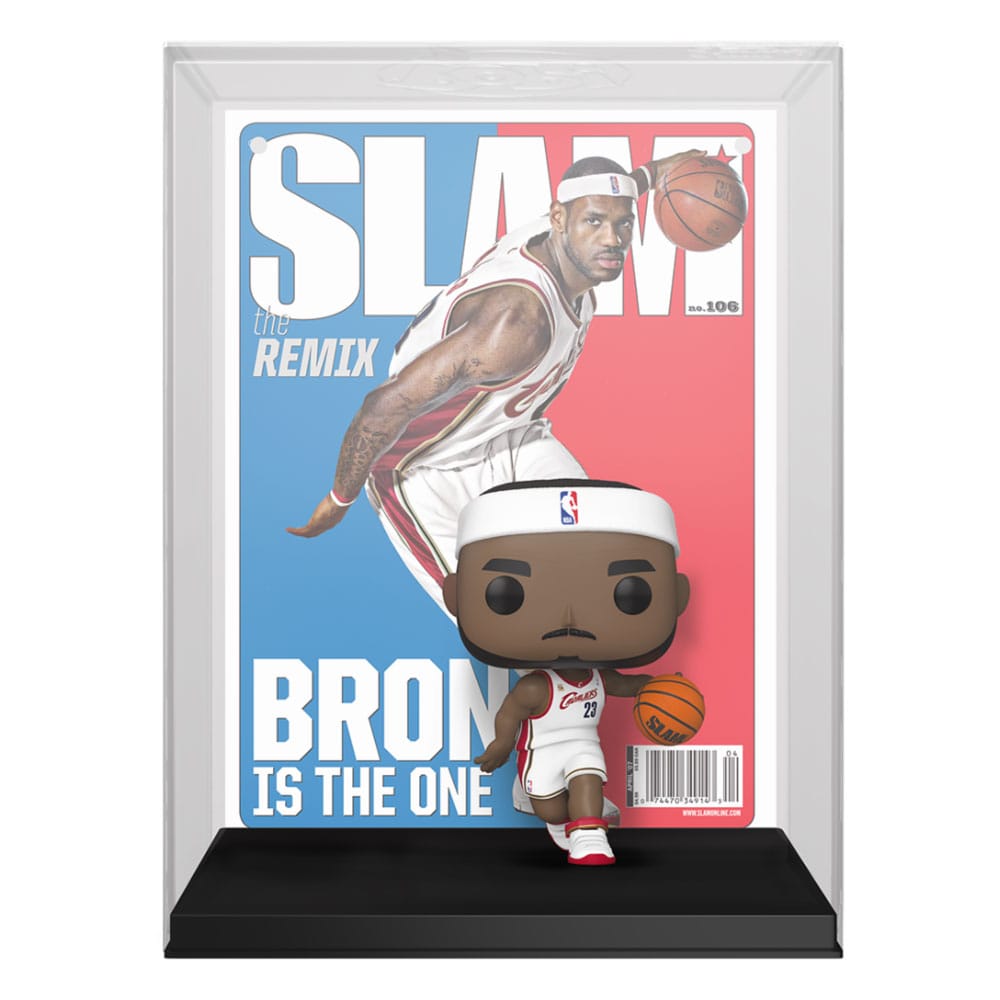 NBA Cover POP Basketball Figur LeBron James (SLAM Magazin) 9 cm