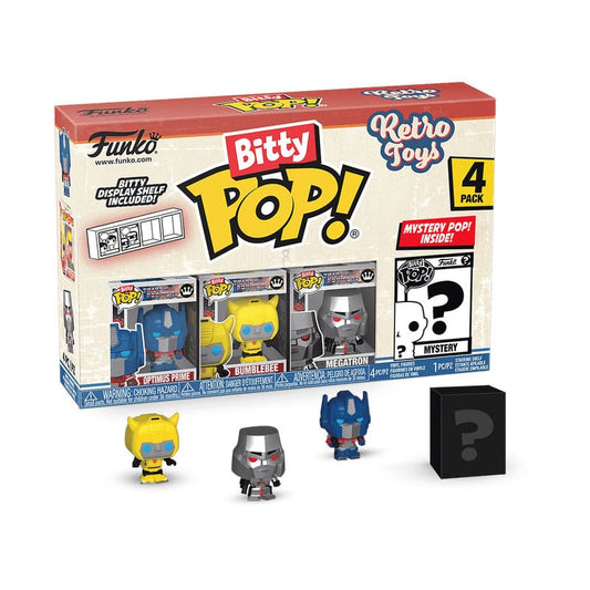 Bitty POP! Vinyl Figur 4-Pack Transformers 2,5 cm