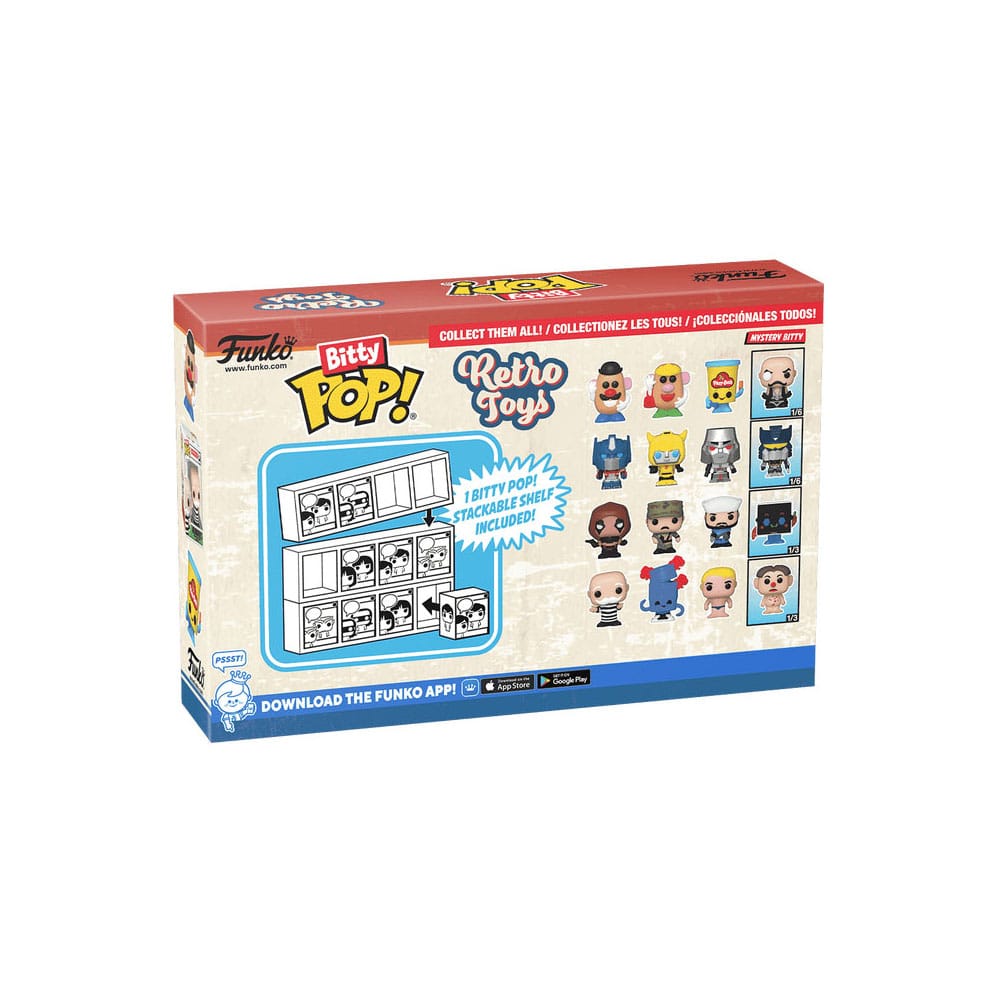 Retro Bitty POP! Vinyl Figurer 4-Pack - GI Joe