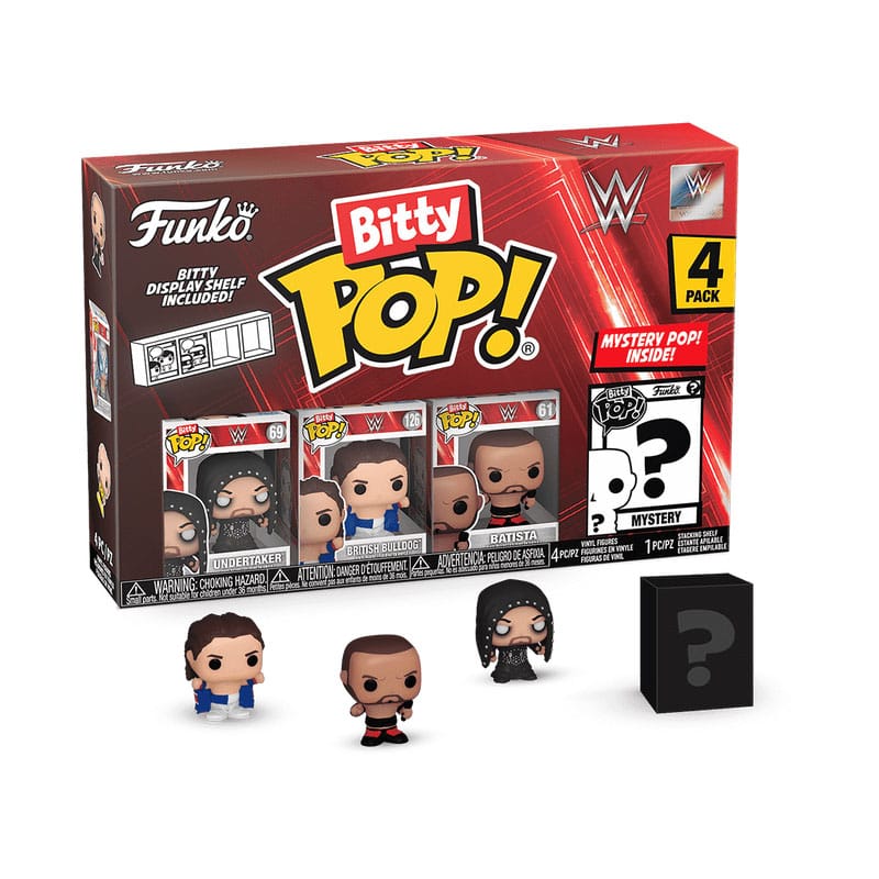 WWE Bitty POP Figur 4-Pack The Undertaker 2