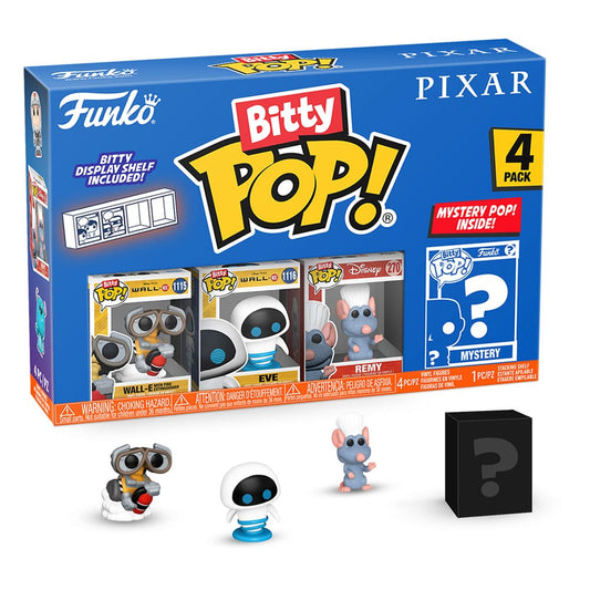 Pixar Bitty POP Figur 4-Pack Wall-E 2