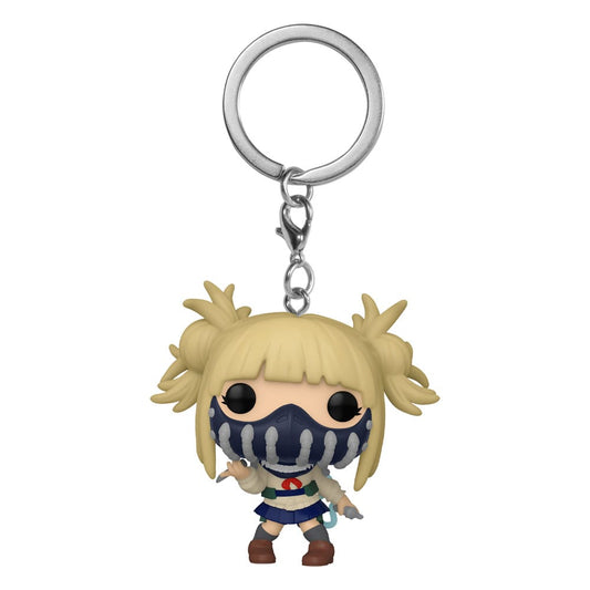 My Hero Academia POP Vinyl Nyckelringar 4 cm Toga w/Face Cover Display (12)