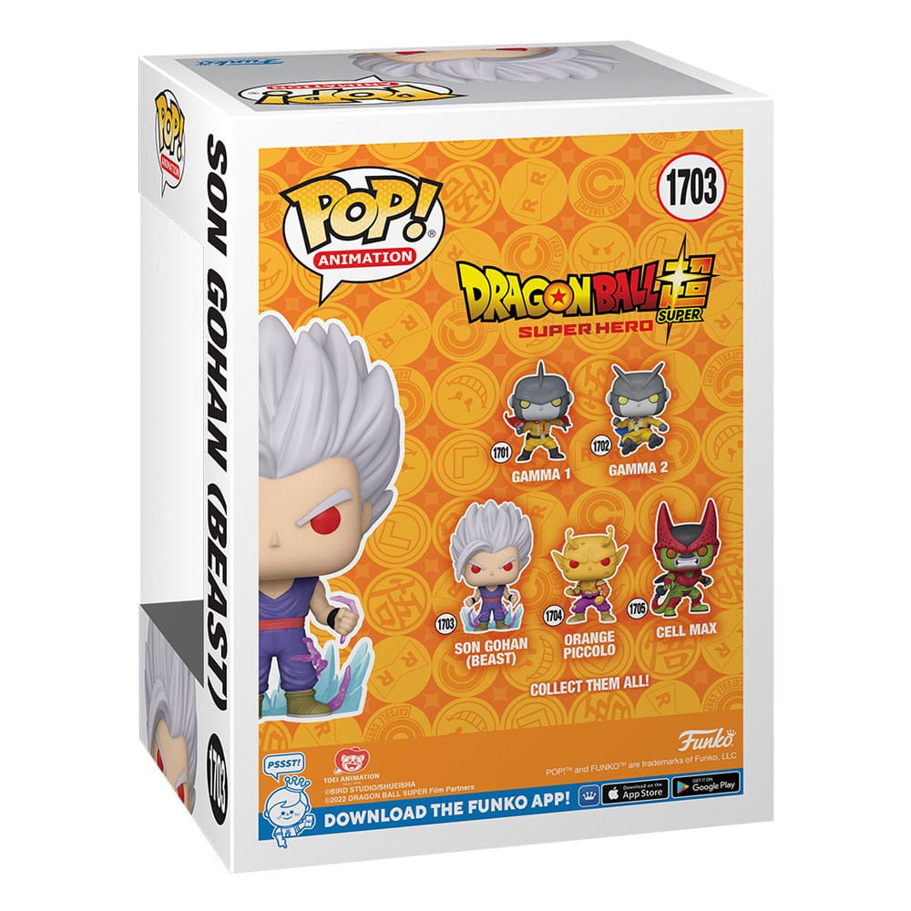 Dragon Ball Super: Super Hero Gohan UI POP! Vinyl Figur