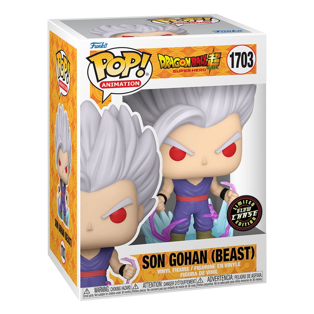 Dragon Ball Super: Super Hero Gohan UI POP! Vinyl Figur