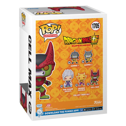 Dragon Ball Super: Super Hero POP! Vinylfigur - Cell Max 9 cm