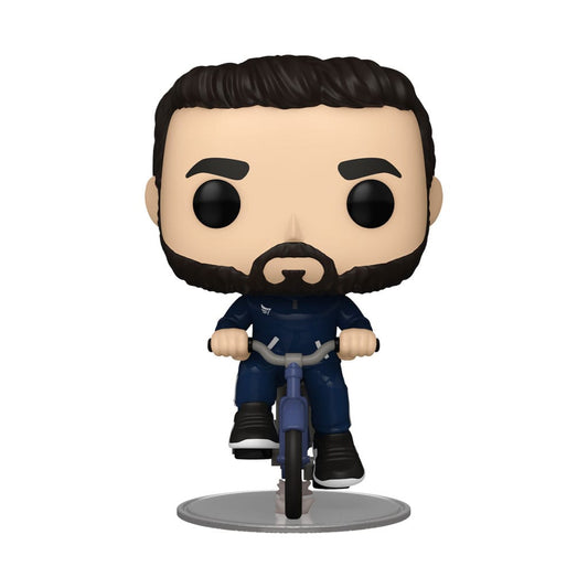 Ted Lasso POP TV Figur Roy Kent on Bike 9 cm