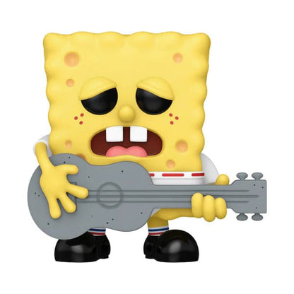 Svampbob Fyrkant SquarePants 25th Anniversary POP Figur SB w/Guitar 9 cm