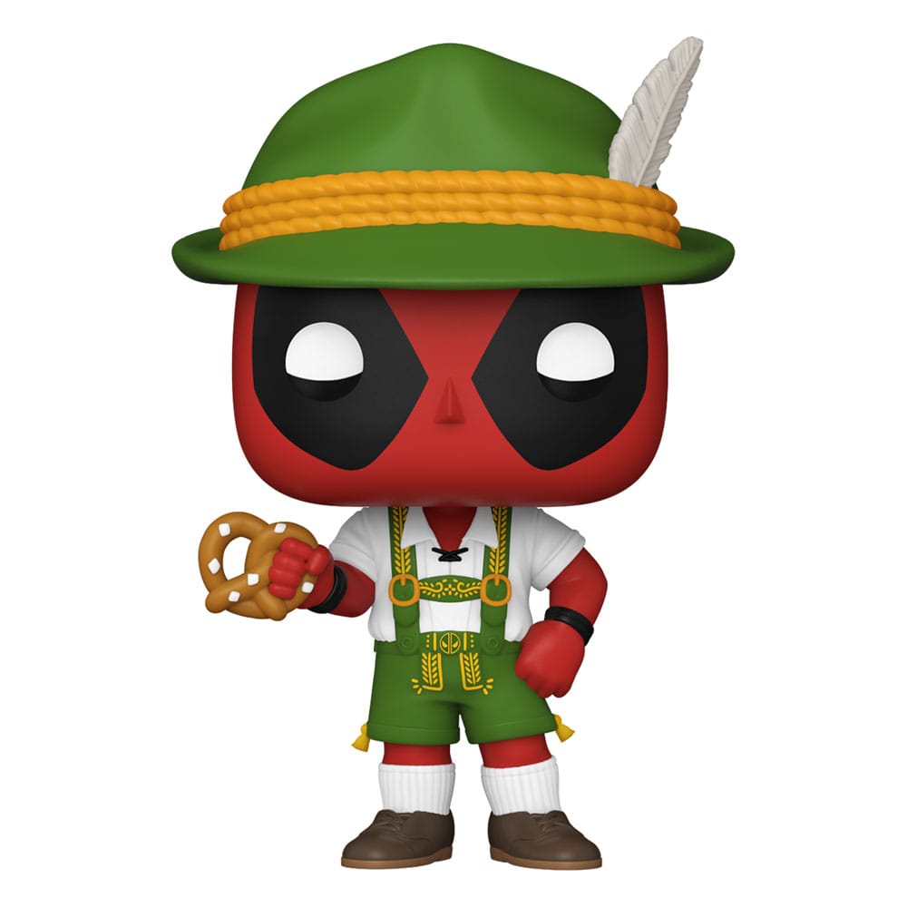 Deadpool Parody POP Figur Lederhosen 9 cm