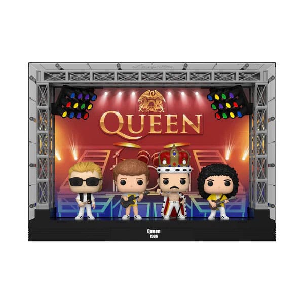 Queen POP Moments Deluxe Figurs 4-Pack Wembley Stadium