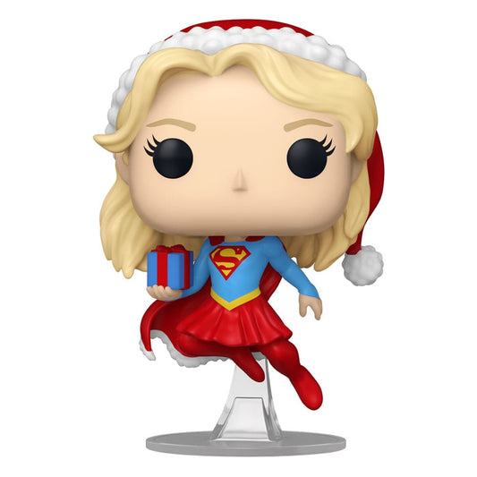 DC Comics POP Heroes Vinyl Holiday '24- Supergirl 9 cm