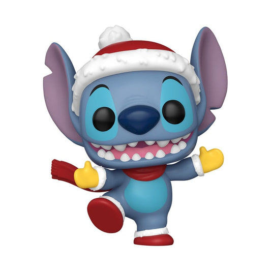 Disney POP Figur Holiday Stitch w/Hat 9 cm