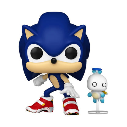 Sonic The Hedgehog POP & Buddy! Figur Sonic w/ HChao 9 cm