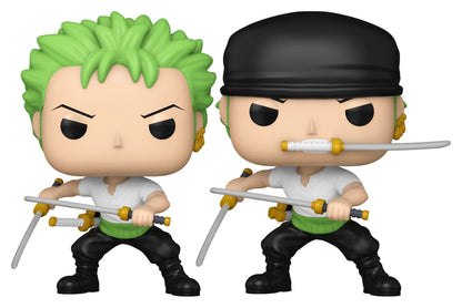 One Piece POP Animation Figurs Zoro (Refresh) w/Ch 9 cm Assortment (6)