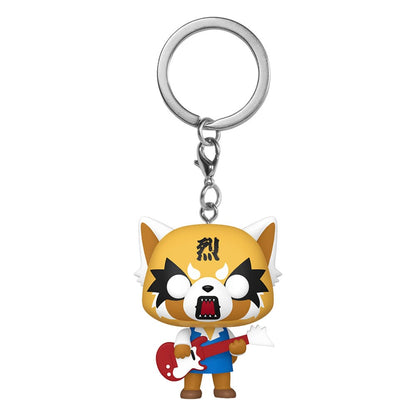 Sanrio POP! Vinyl Keychains 4 cm Aggretsuko w/Guitar Display (12)