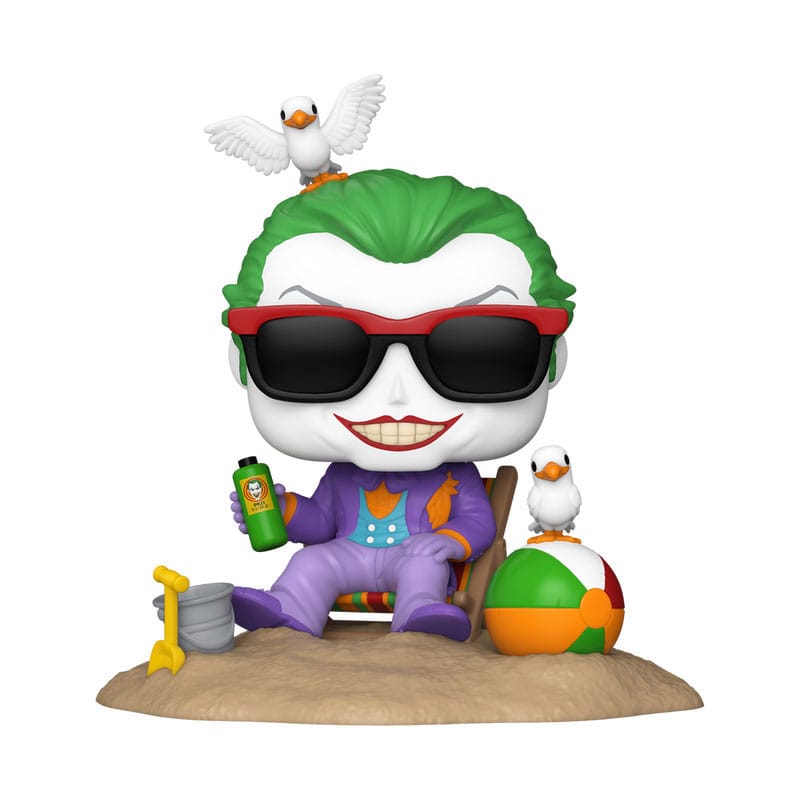 Batman 85th Anniversary POP Deluxe Figur The Joker (Beach) 9 cm