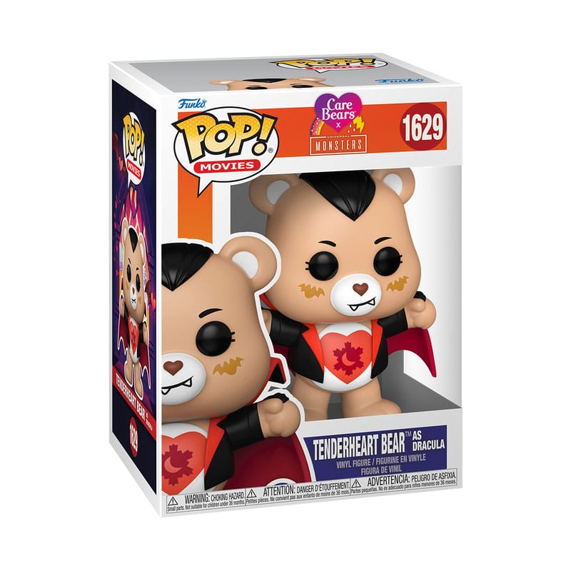 Care Bears Tender Heart Bear as Dracula POP! Vinyl Figur