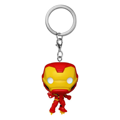 Marvel POP Vinyl Nyckelringar 4 cm New Classics - Iron Man Display (12)