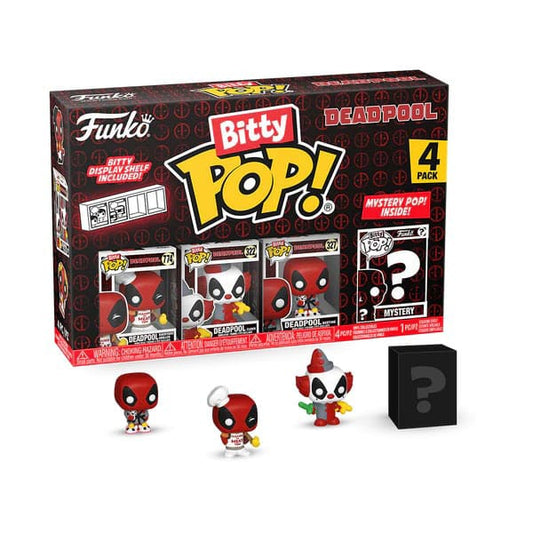 Deadpool Bitty POP Figur 4-Pack BBQ Master 2,5 cm