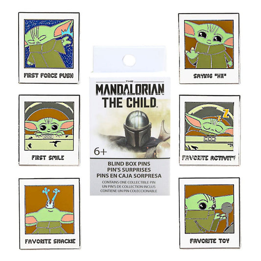 Star Wars The Mandalorian POP Enamel Pins The Child 3 cm Assortment (12)