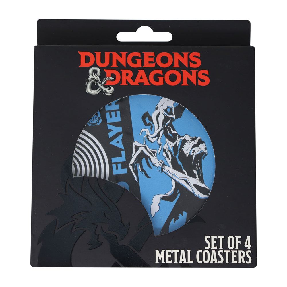 Dungeons & Dragons Glasunderlägg 4-Pack