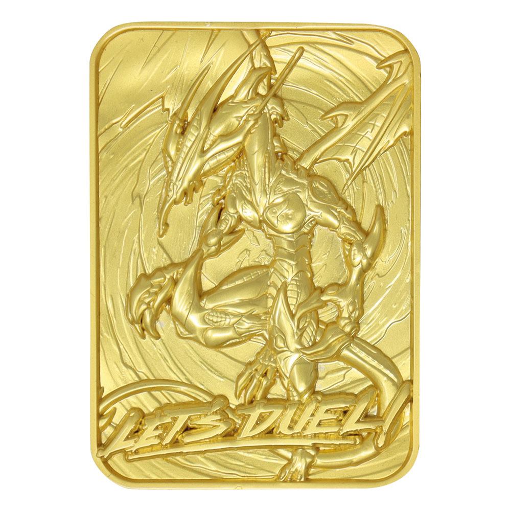 Yu-Gi-Oh! Replica Card Stardust Dragon (gold plated)