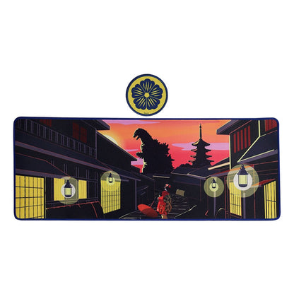 Godzilla Desk Pad & Glasunderlägg Set Limited Edition