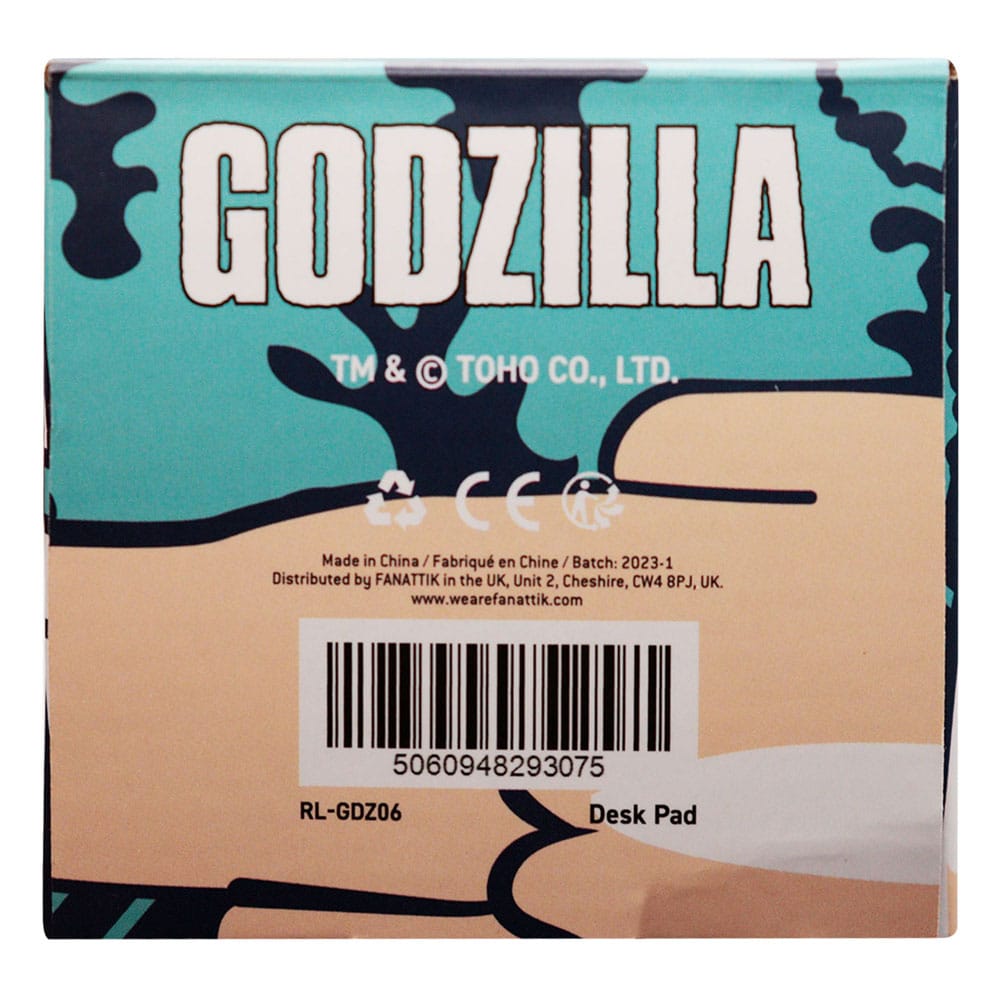 Godzilla Desk Pad & Glasunderlägg Set Limited Edition