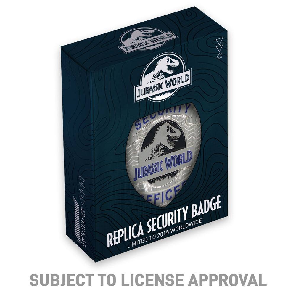 Jurassic World Limited Edition Replica Security Badge