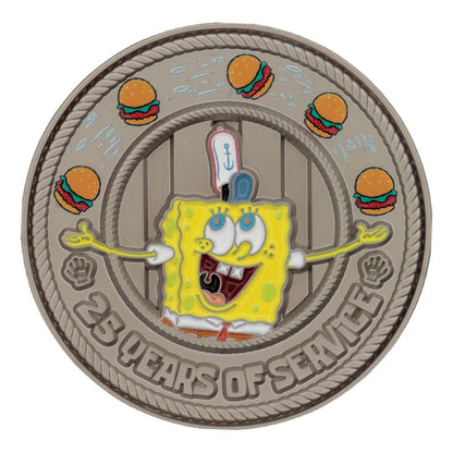 Svampbob Fyrkant Collectable Coin 25th Anniversary Limited Edition