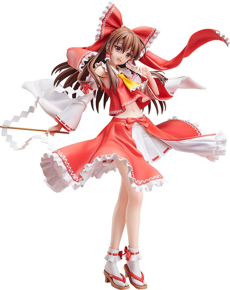 The Shrine Maiden of Hakurei Shrine transformed into a long-awaited figure!

From Team Shanghai Alice's popular "Touhou Project" series comes a big-size scale figure of Reimu Hakurei! The charm of An2A's specially drawn illustration for this figure has been brought to life in large scale by sculptor Hiroshi (Sakura Zensen). Her innocent expression