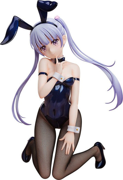 From the popular series "NEW GAME!!" comes a bunny figure of Aoba Suzukaze! The figure is an impressive 1/4 scale and features real net tights for a realistic look and feel. Aoba is dressed in a gorgeous navy bunny suit that brings out a slightly different charm compared to her typical work appearance. Be sure to add her to your collection