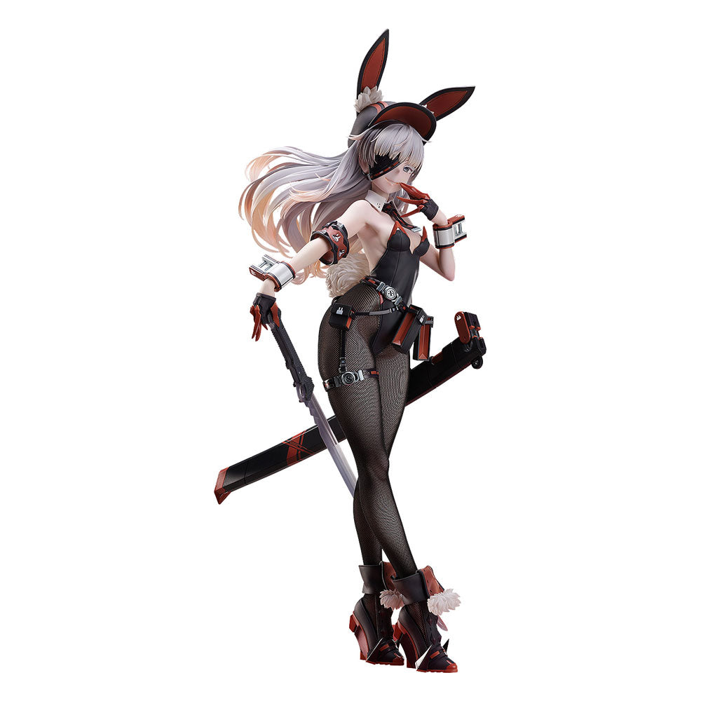 Illustrator Ayaki's original bunny girl ×-10 is back for a rerelease.

From illustrator Ayaki's "Combat Rabbit" series of illustrations comes a rerelease of the scale figure of the genetically manipulated Bunny Agent ×-10. The fine details of her combat bunny suit